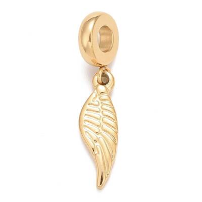 304 Stainless Steel European Dangle Charms
