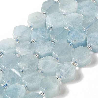 Natural Aquamarine Beads Strands