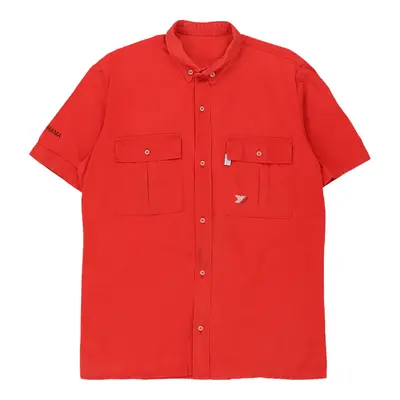 Yokohama Short Sleeve Shirt - 2XL Red Cotton