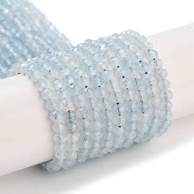 Natural Aquamarine Beads Strands