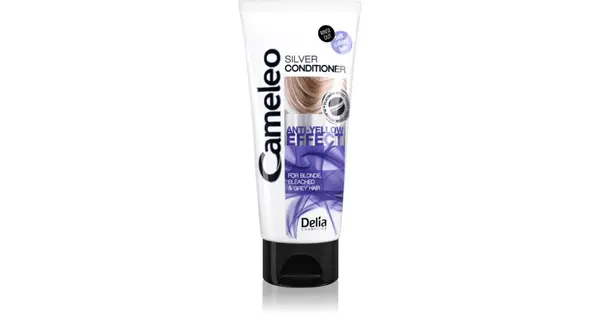 Delia Cosmetics Cameleo Silver conditioner for blonde and gray hair neutralizing for yellow tones 200 ml