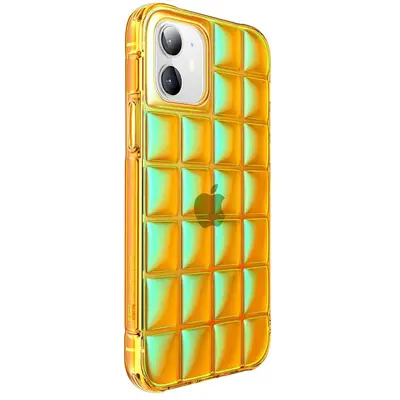 iPhone 12/12 Pro Pop! Style Case Electric Orange