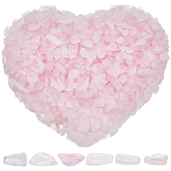 500G Natural Rose Quartz Chip Beads