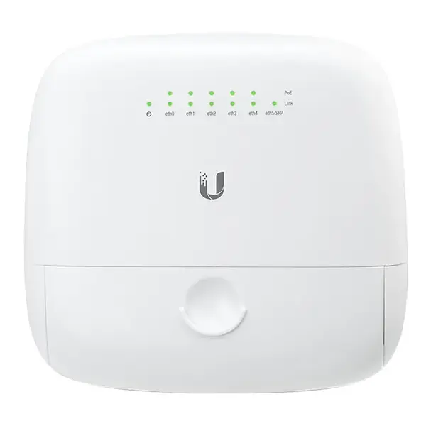 EP-R6 Ubiquiti 5x 10/100/1000 RJ-45 & 1x 1Gb/s SFP Port EdgePoint R6 Router
