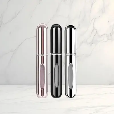 10ml Empty Perfume Spray Bottle, 3 Counts Portable Refillable Perfume Atomizer, Empty Perfume Dispenser for Travel, Outing, C...