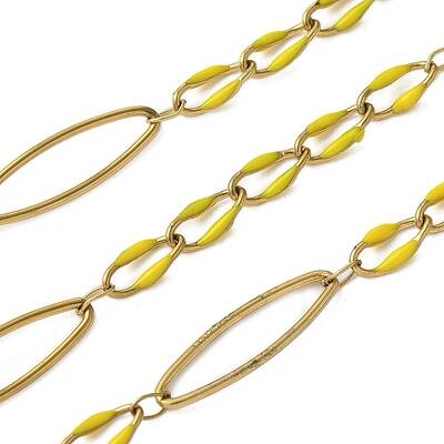 304 Stainless Steel Enamel Link Chains