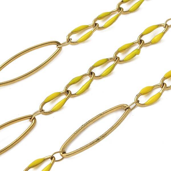 304 Stainless Steel Enamel Link Chains