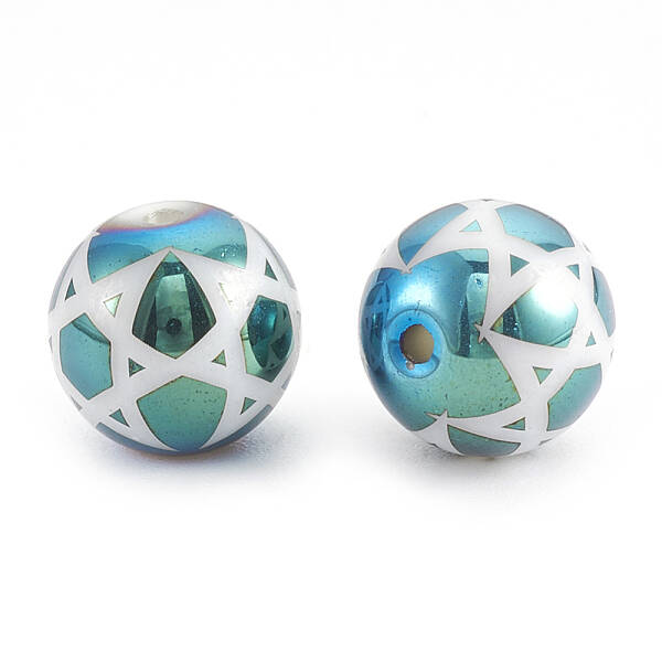 Electroplate Glass Beads