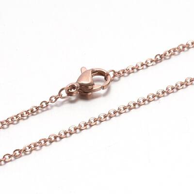 304 Stainless Steel Cable Chain Necklaces