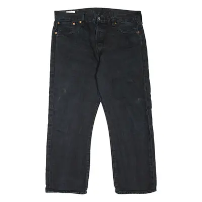 LEVI'S 501 BIG E Jeans Mens Black Regular Straight W34 L25