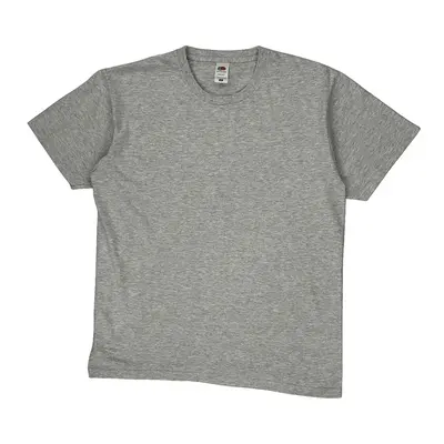 Fruit Of The Loom T-Shirt - Medium Grey Cotton