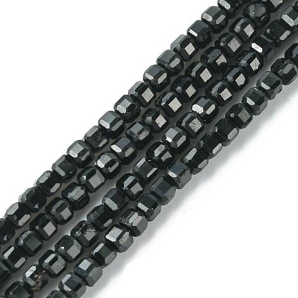 Natural Black Tourmaline Beads Strands