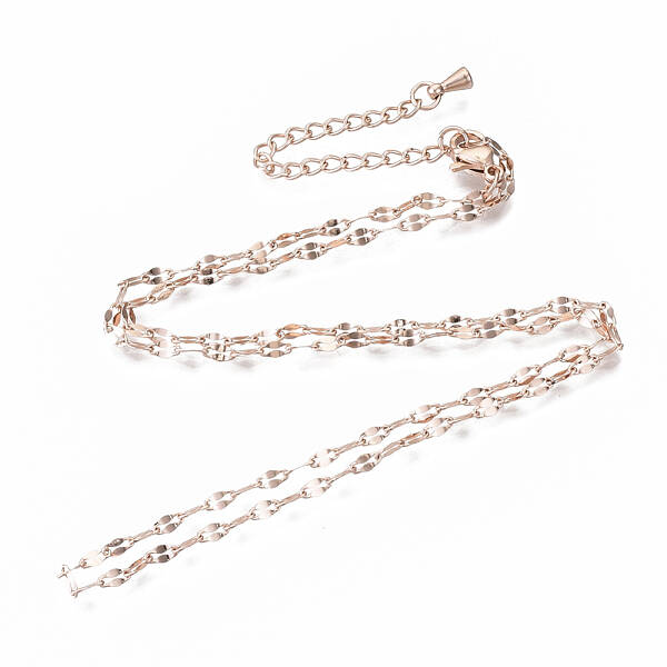 Brass Dapped Chains Chain Necklace Making