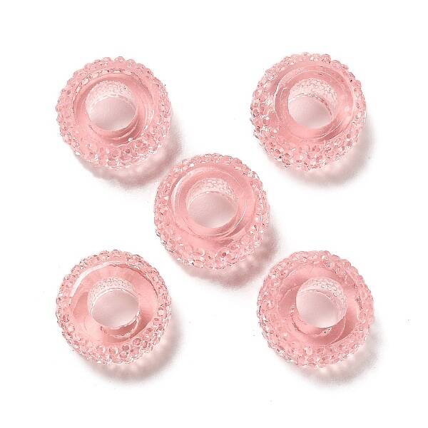 Transparent Resin European Beads