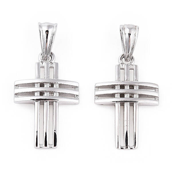 Rhodium Plated 925 Sterling Silver Pendants