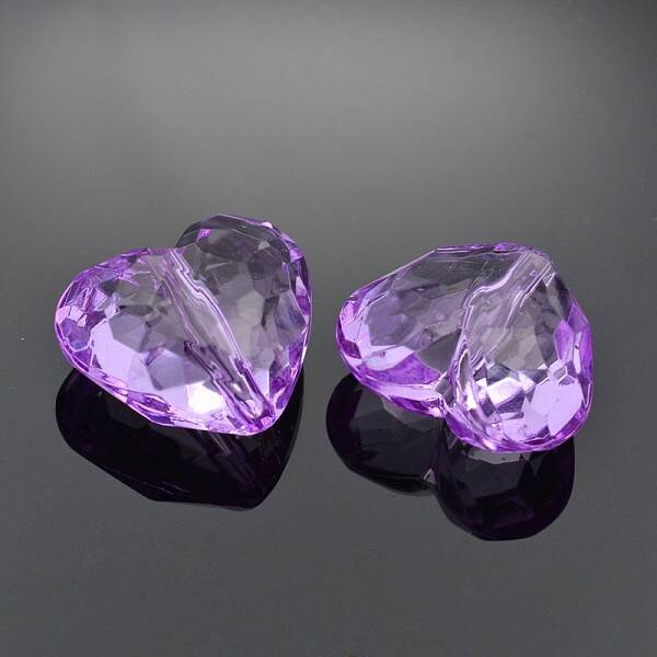 Transparent Acrylic Beads