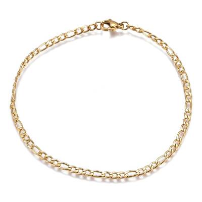 304 Stainless Steel Figaro Chain Necklaces