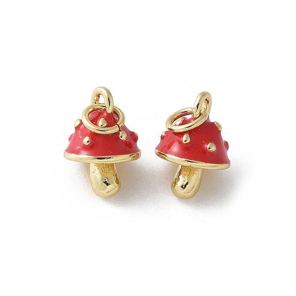 Brass Enamel Pendants