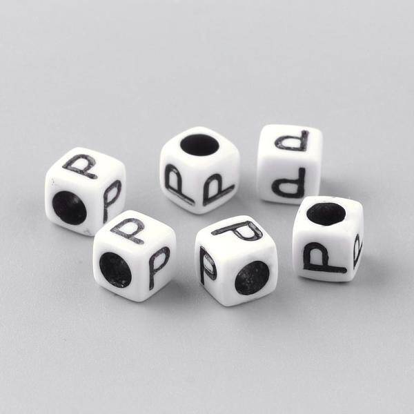 Opaque Acrylic Beads