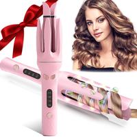 Electric Heated 28mm Hair Curler, 4 Heat Levels Hair Curling Iron, Professional Long-lasting Electric Big Wave Hair Styling T...