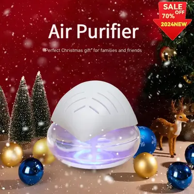 Air Purifier, Water Filter Air Washer for Home and Office, Essential Oil Aromatherapy Diffuser with 7 LED Color Changing Mood...