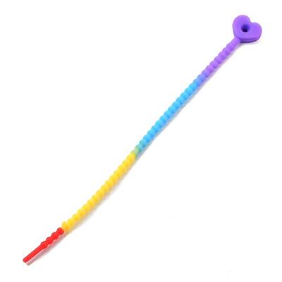 Heart Silicone Cable Ties