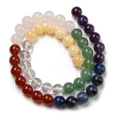 Natural Mixed Gemstone Beads Strands