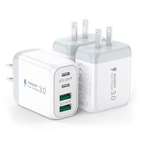 USB C Charger Block,50W 5 Port USB C Charger Fast Charging Blocks Cube Brick, Type C Charging Brick Cube Plug for iPhone 16 1...