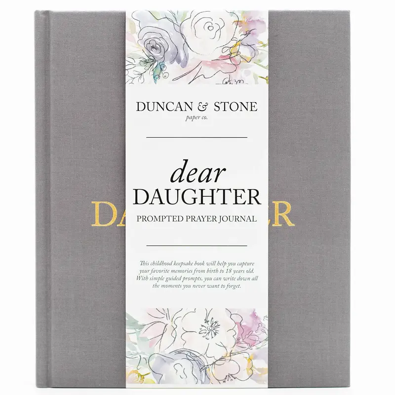 Dear Daughter: A Childhood Prayer Journal – Keepsake for Faith & Memories