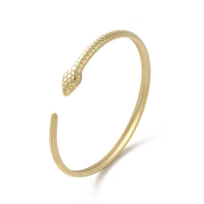 304 Stainless Steel Snake Cuff Bangles