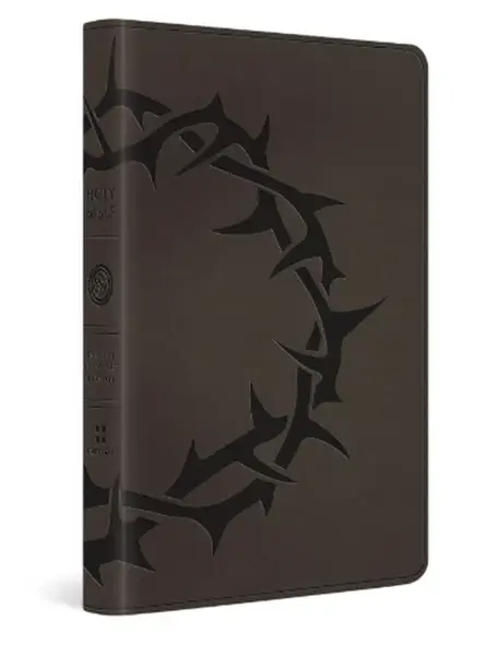 ESV Premium Gift Bible (TruTone, Charcoal, Crown Design) Imitation Leather