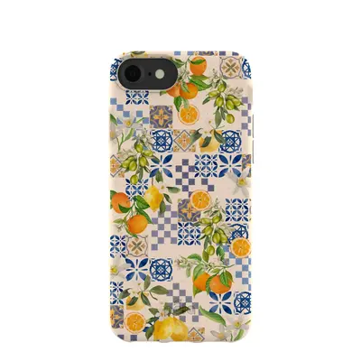 Seashell Amalfi Fruits iPhone 6/6s/7/8/SE Case