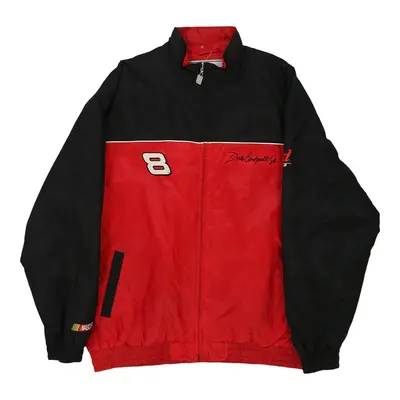 Dale Earnhardt Jr. 8 Chase Authentics Nascar Jacket - Large Red Nylon