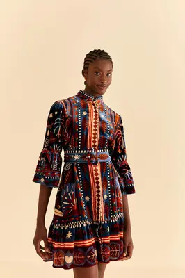 Dress Nature Beauty B 312200 Nature-Beauty-Blue | Color: NATURE BEAUTY BLUE | Size: XS
