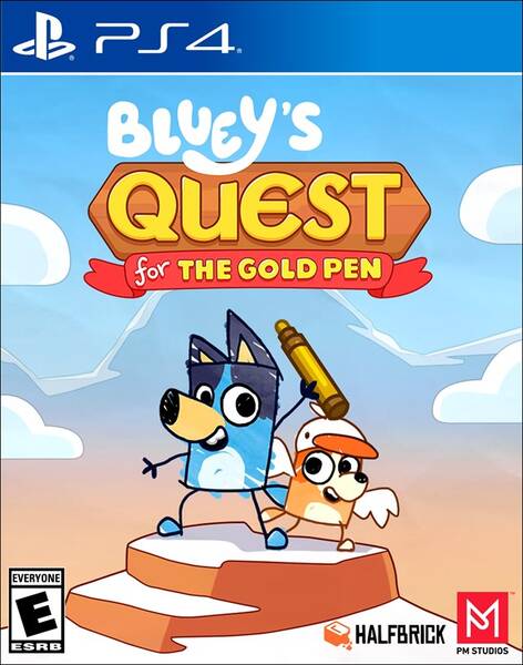 Bluey's Quest for The Gold Pen