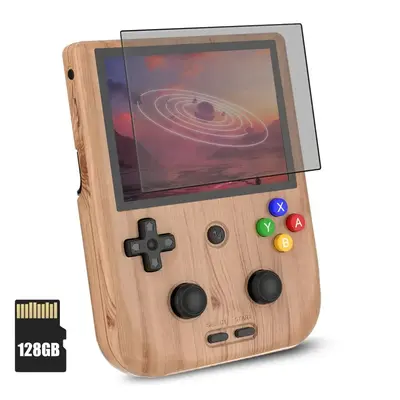 Anbernic RG405V Handheld Game Console for Summer, 4.0 Inch IPS Touch Screen Game Console, Portable Game Console with Game Car...