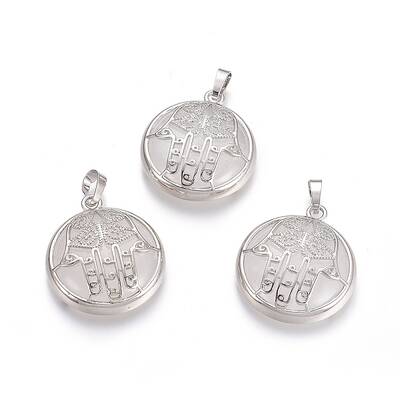 Natural Quartz Crystal Pendants