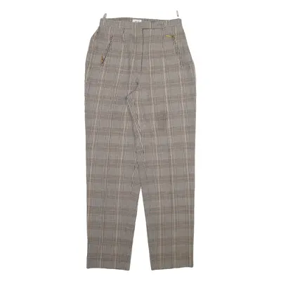 ARA Womens Trousers Beige Relaxed Tapered Wool W26 L30