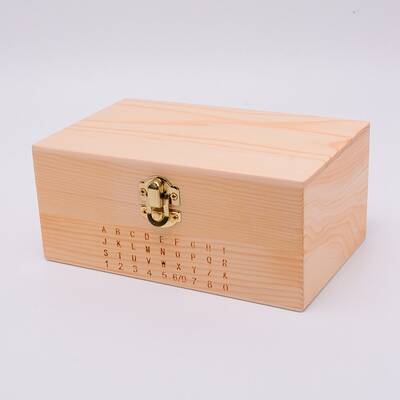 Rectangle Unfinished Wooden Box