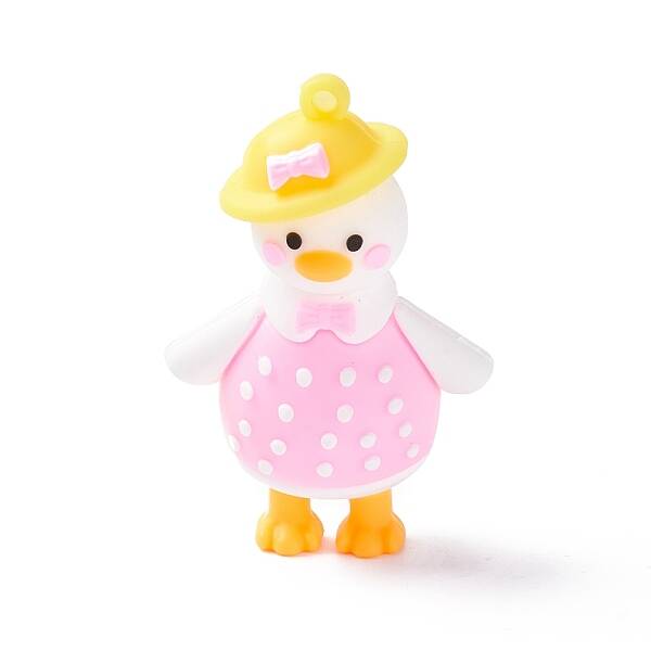 PVC Cartoon Duck Doll Pendants