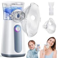 Portable Nebulizer Machine for Adults Kids(4Colors), USB-C Rechargeable Handheld Nebulizer for Breathing Treatment, 3 Adjusta...
