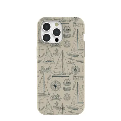 London Fog Vintage Voyage iPhone 15 Pro Max Case
