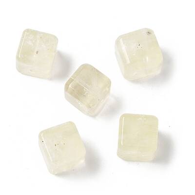 Natural Lemon Quartz Beads