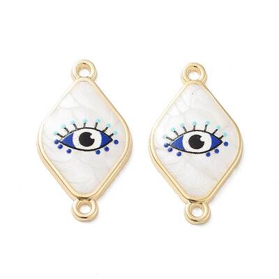 Rack Plating Alloy Enamel Connector Charms