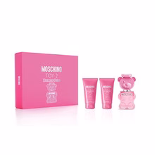 Moschino Toy 2 Bubble Gum Gift set eau de toilette 50 ml, body lotion 50 ml and shower gel 50 ml format