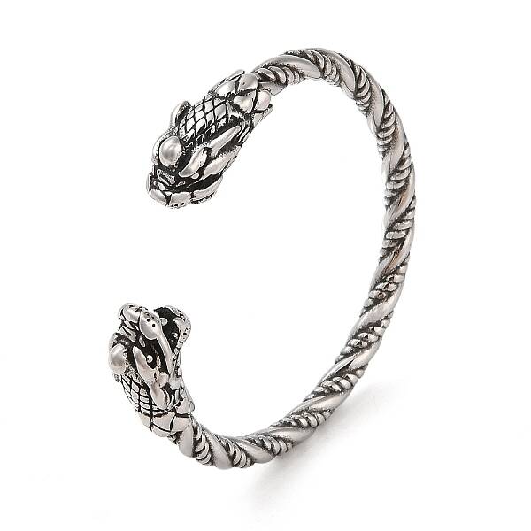 Viking 304 Stainless Steel Open Cuff Bangles for Men