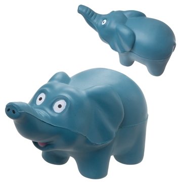 100 Custom Elephant - Stress Reliever - Polyurethane