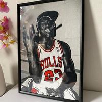Michael/Jordan Poster Basketball Wall Art Sports Print Motivational Poster Gift for Basketball Fans Poster (PRODUCT DOES NOT ...