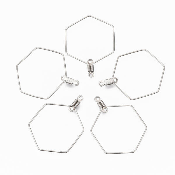 Tarnish Resistant 304 Stainless Steel Wire Pendants