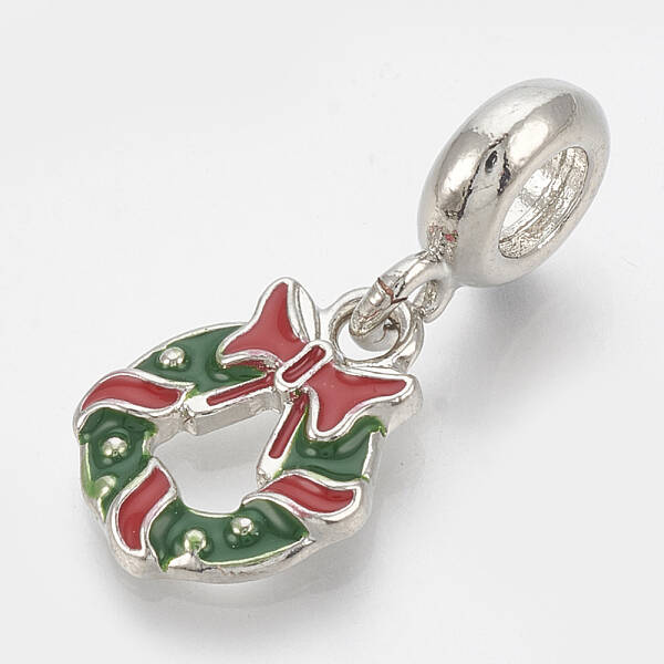 Alloy Enamel European Dangle Charms